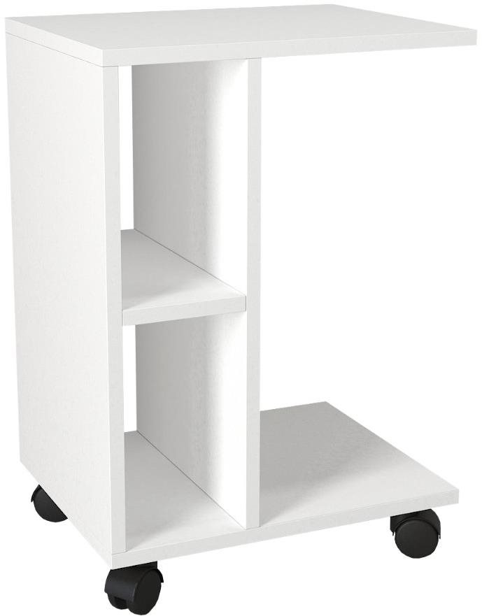 VerdeDesign Admiral konferenční/příruční stolek, bílá mat
