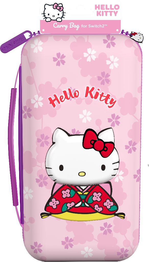 Konix Hello Kitty "3D" Carry Bag for Nintendo Switch 2/OLED/Switch