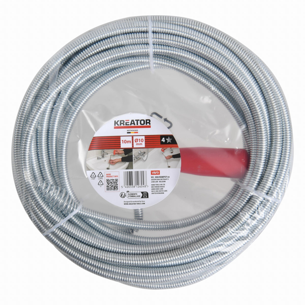 KREATOR Pero protahovací na odpady 10m KRTH50303
