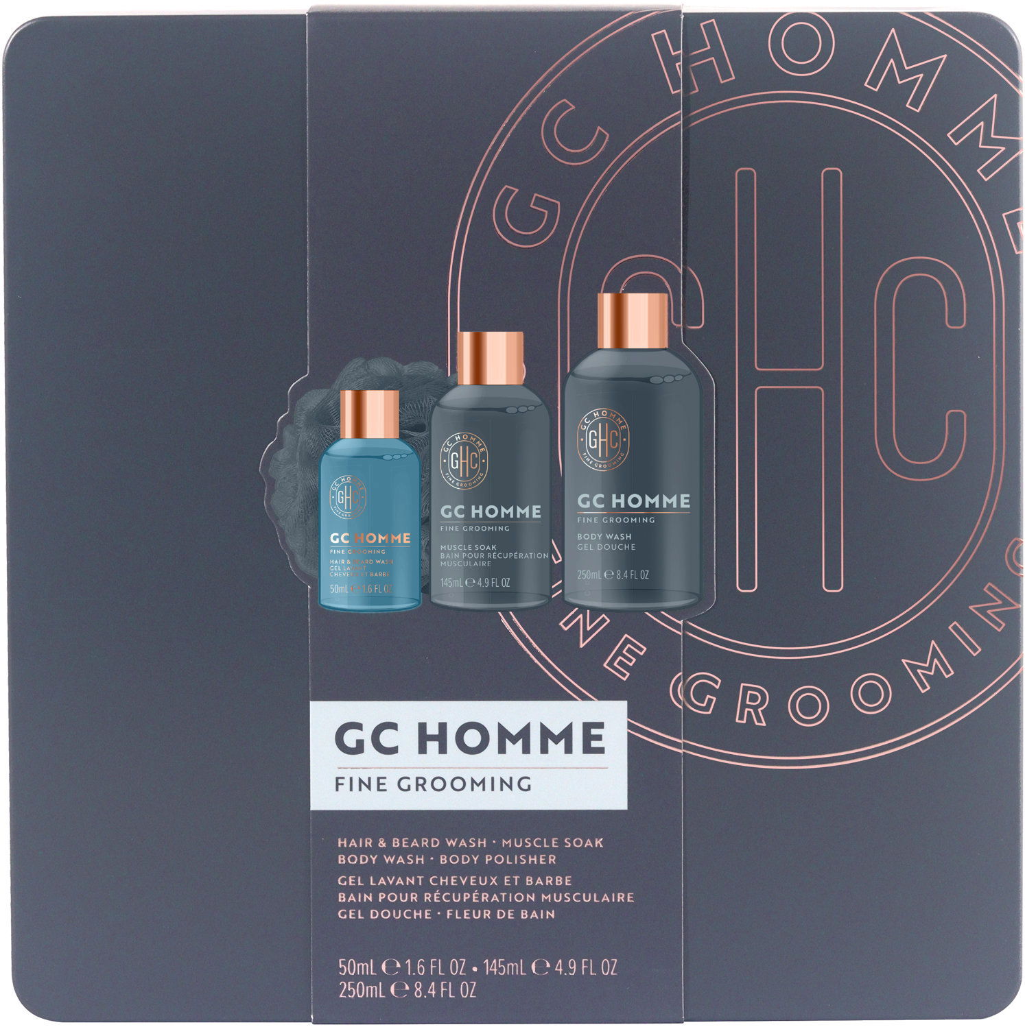 GRACE COLE Černý pepř & Mandarinka sada v plechové dóze 450 ml