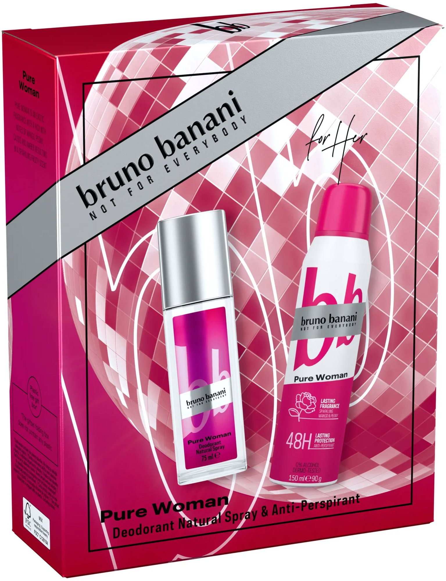 BRUNO BANANI Pure Woman 225 ml