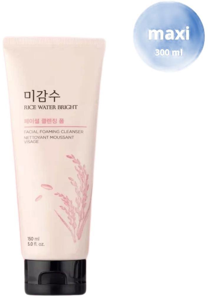 The face shop Rice Water Bright Cleansing Foam 300 ml
