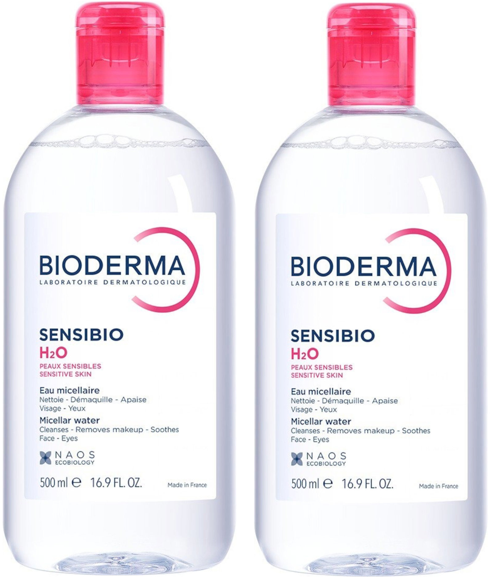 BIODERMA Sensibio H2O 2 × 500 ml