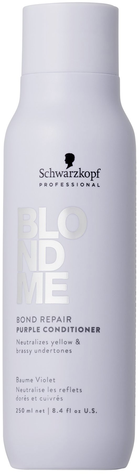 SCHWARZKOPF Professional BM BlondMe Bond Repair Fialový kondicionér 250 ml