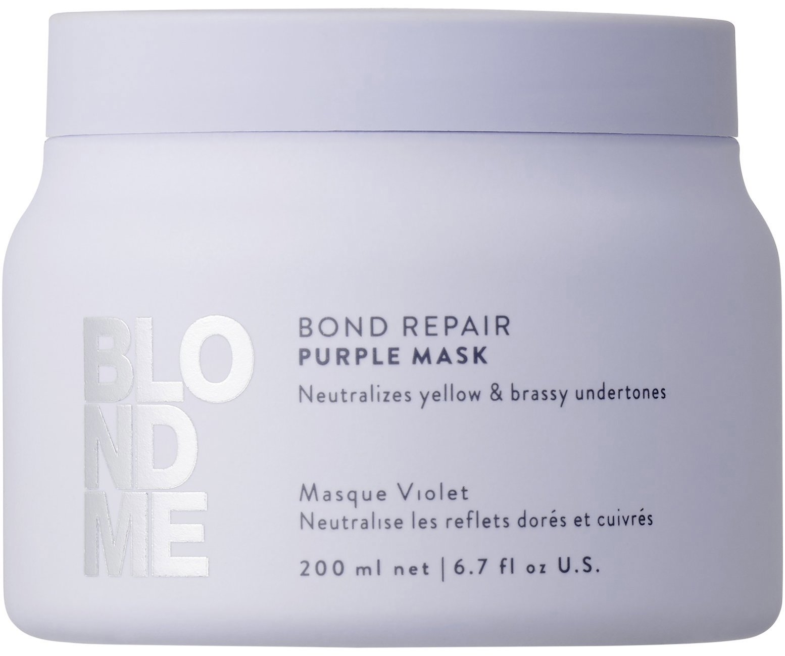 SCHWARZKOPF Professional BM BlondMe Bond Repair Fialová maska 200 ml