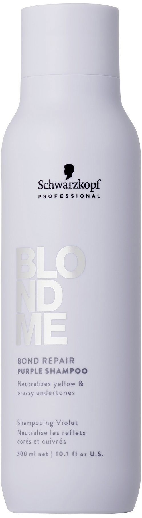 SCHWARZKOPF Professional BM BlondMe Bond Repair Fialový šampon 300 ml