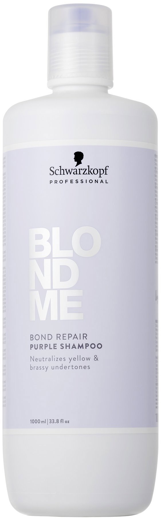 SCHWARZKOPF Professional BM BlondMe Bond Repair Fialový šampon 1000 ml