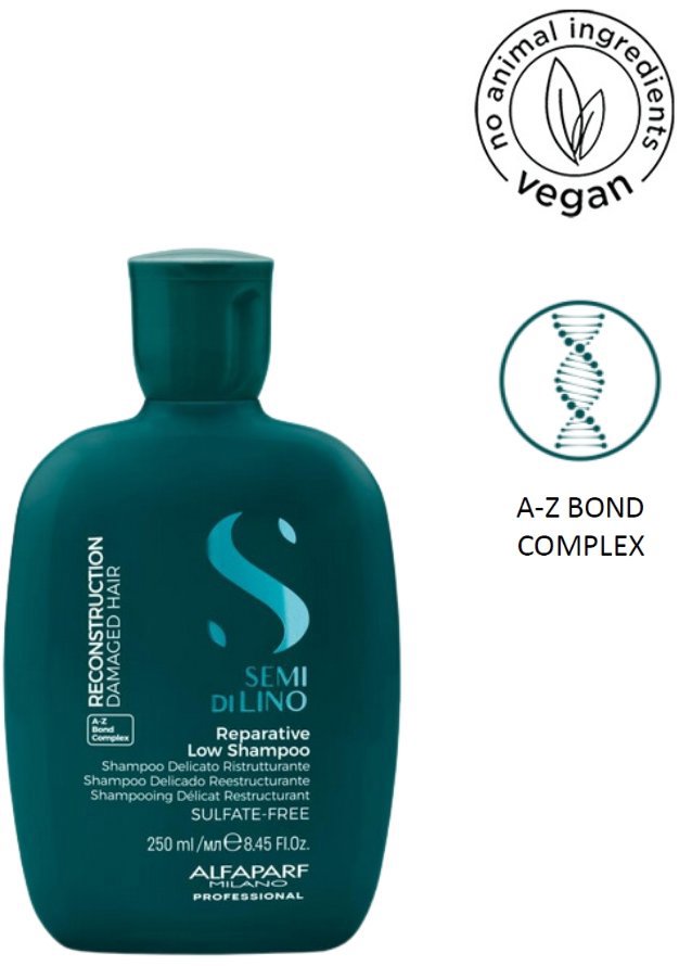 ALFAPARF MILANO Semi Di Lino Reconstruction Reparative Low Shampoo 250 ml