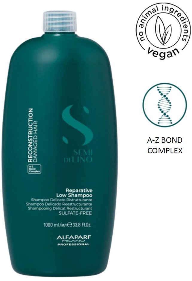 ALFAPARF MILANO Semi Di Lino Reconstruction Reparative Low Shampoo 1000 ml