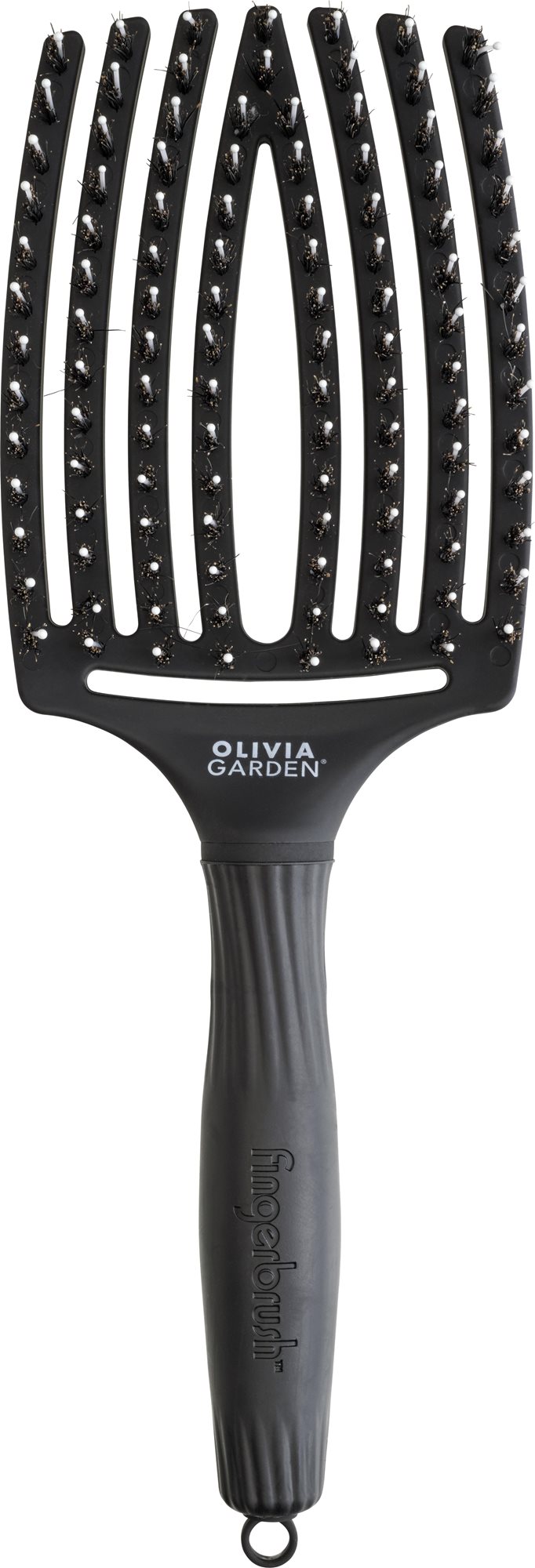 OLIVIA GARDEN Fingerbrush Combo Black Large