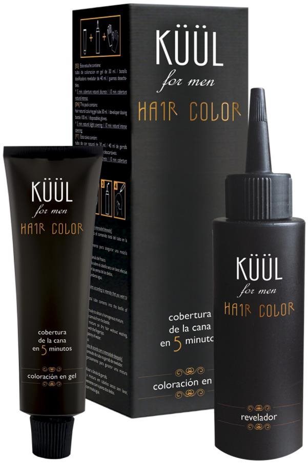 KUUL FOR MEN N2 Dark Brown tmavě hnědá barva na vlasy a vousy
