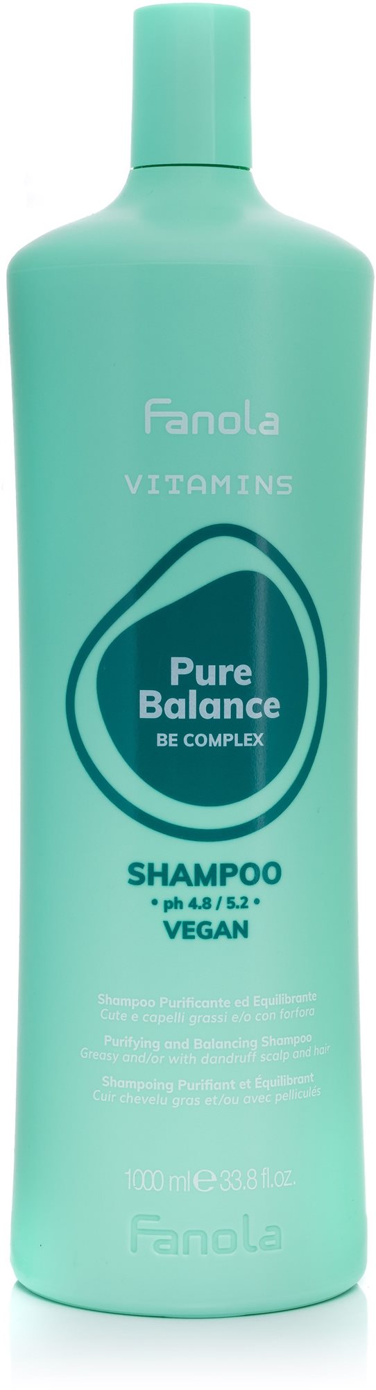 FANOLA Vitamins Pure Balance Be Complex Shampoo 1000 ml