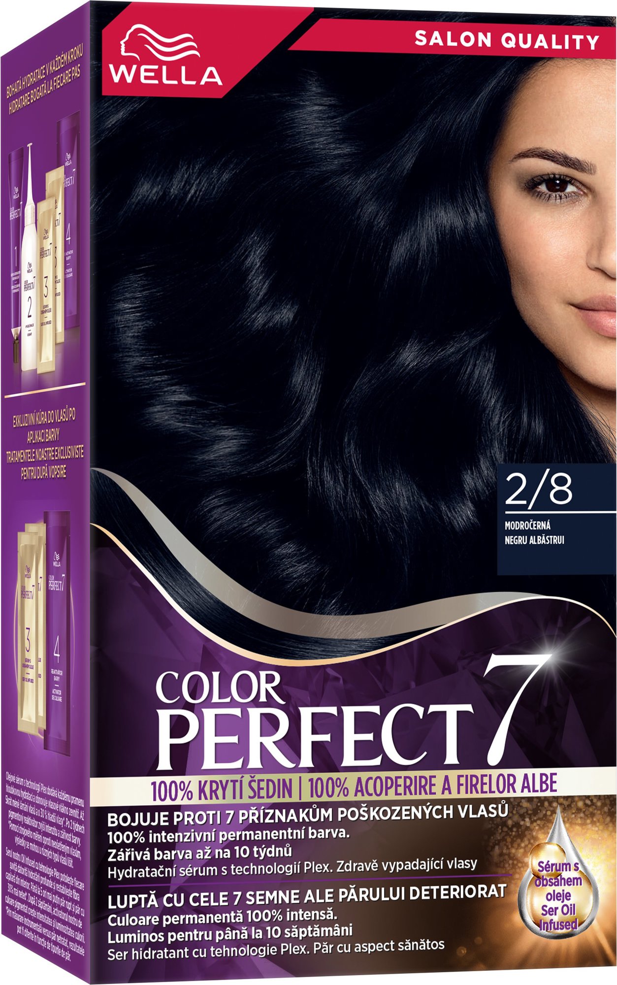 WELLA Color Perfect 2/8 Modročerná 135 ml