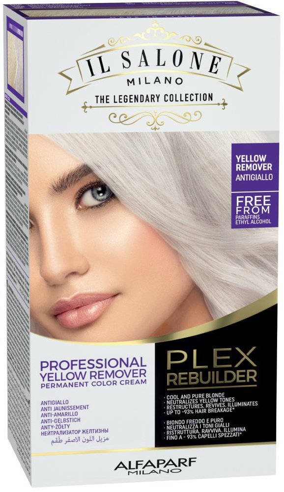 ALFAPARF MILANO IL Salone Plex Rebuilder Hair Color Kit Anti-yellow - neutralizuje žluté tóny