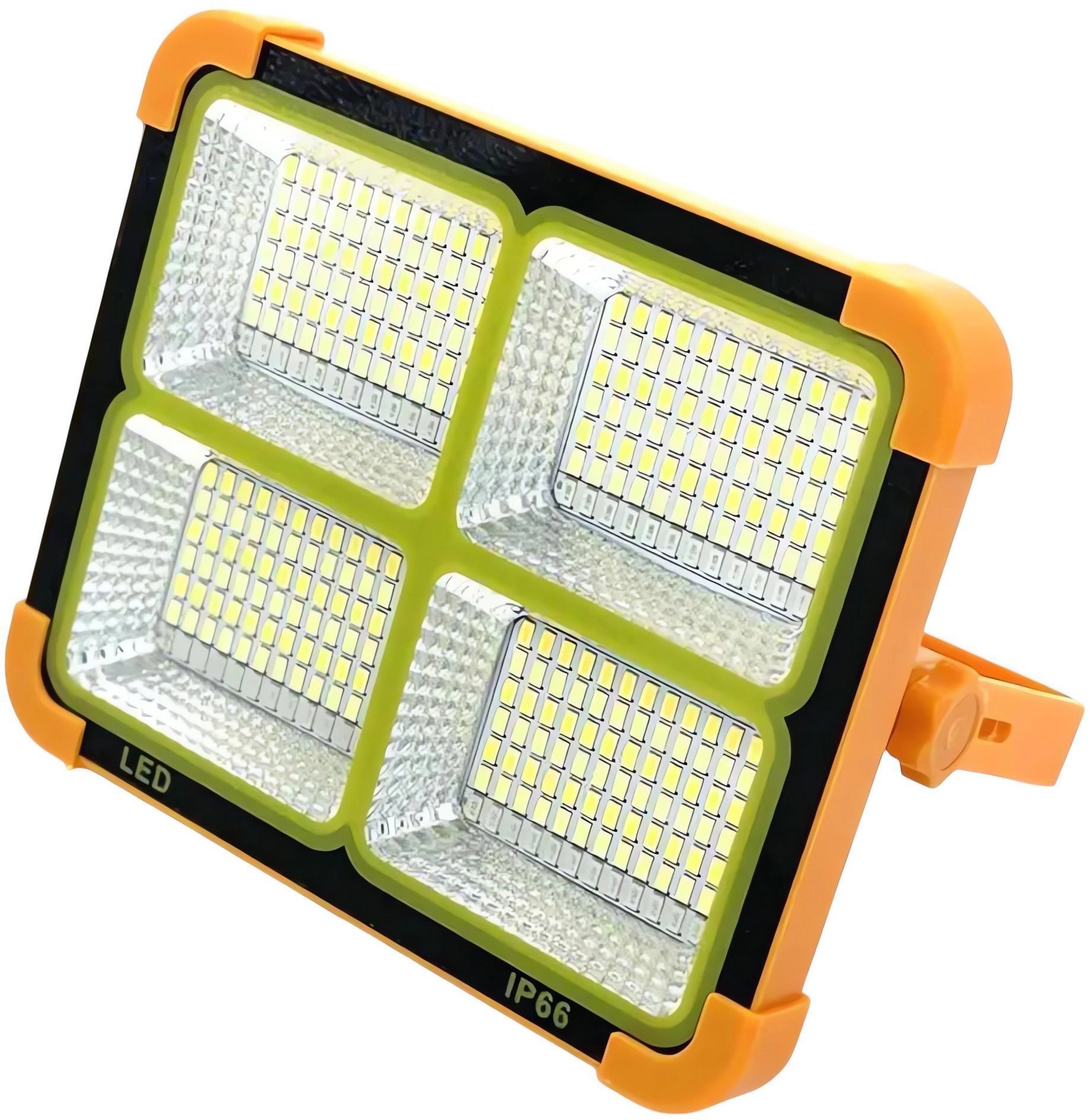 LedLight 3372 Halogenový LED solární reflektor dobíjecí USB-C, 100 W, IP66