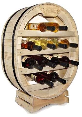 Lefit Stojan na víno, sud na 12 lahví