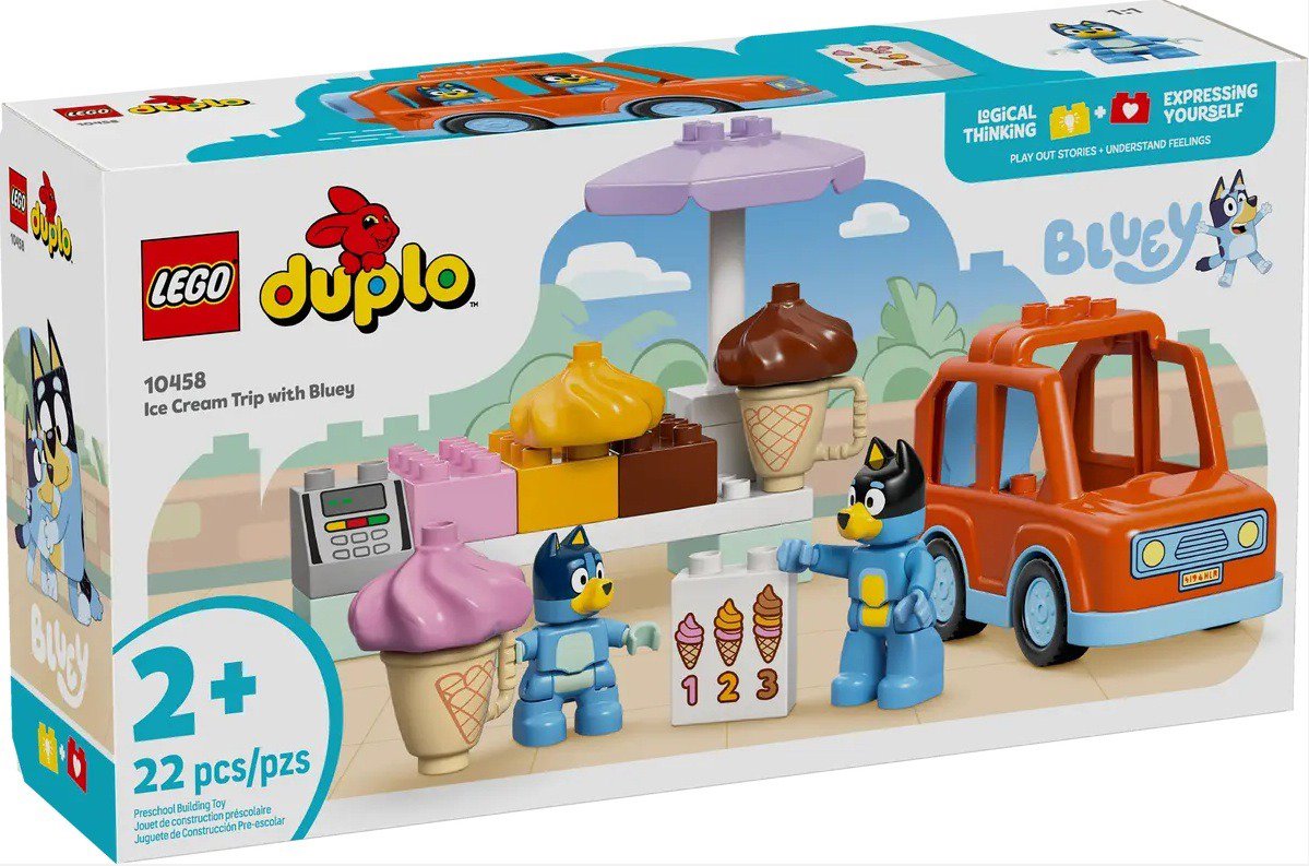 LEGO® DUPLO® 10458 Bluey a výlet na zmrzlinu