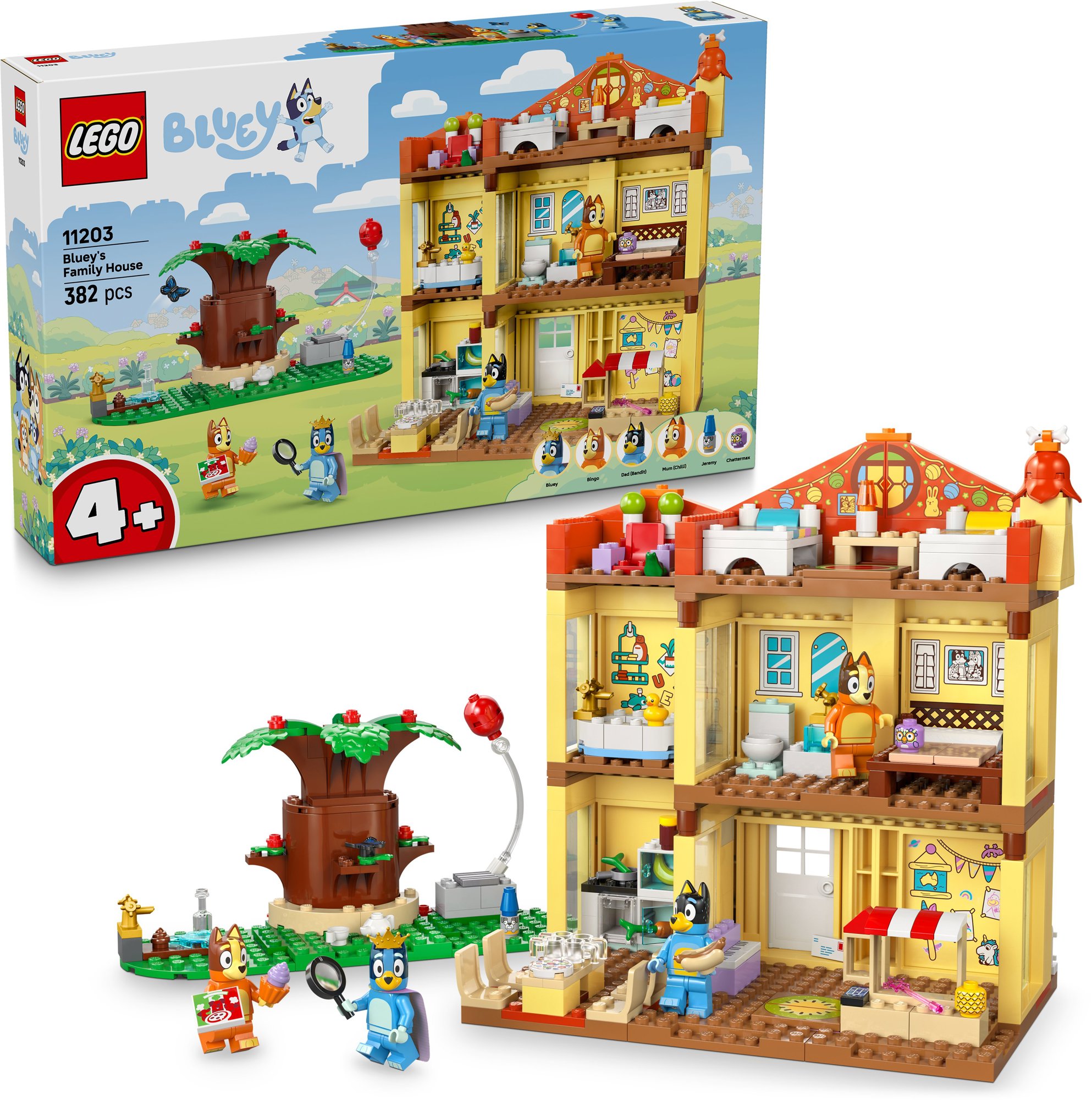 LEGO® Bluey 11203 Bluey a její rodinný dům