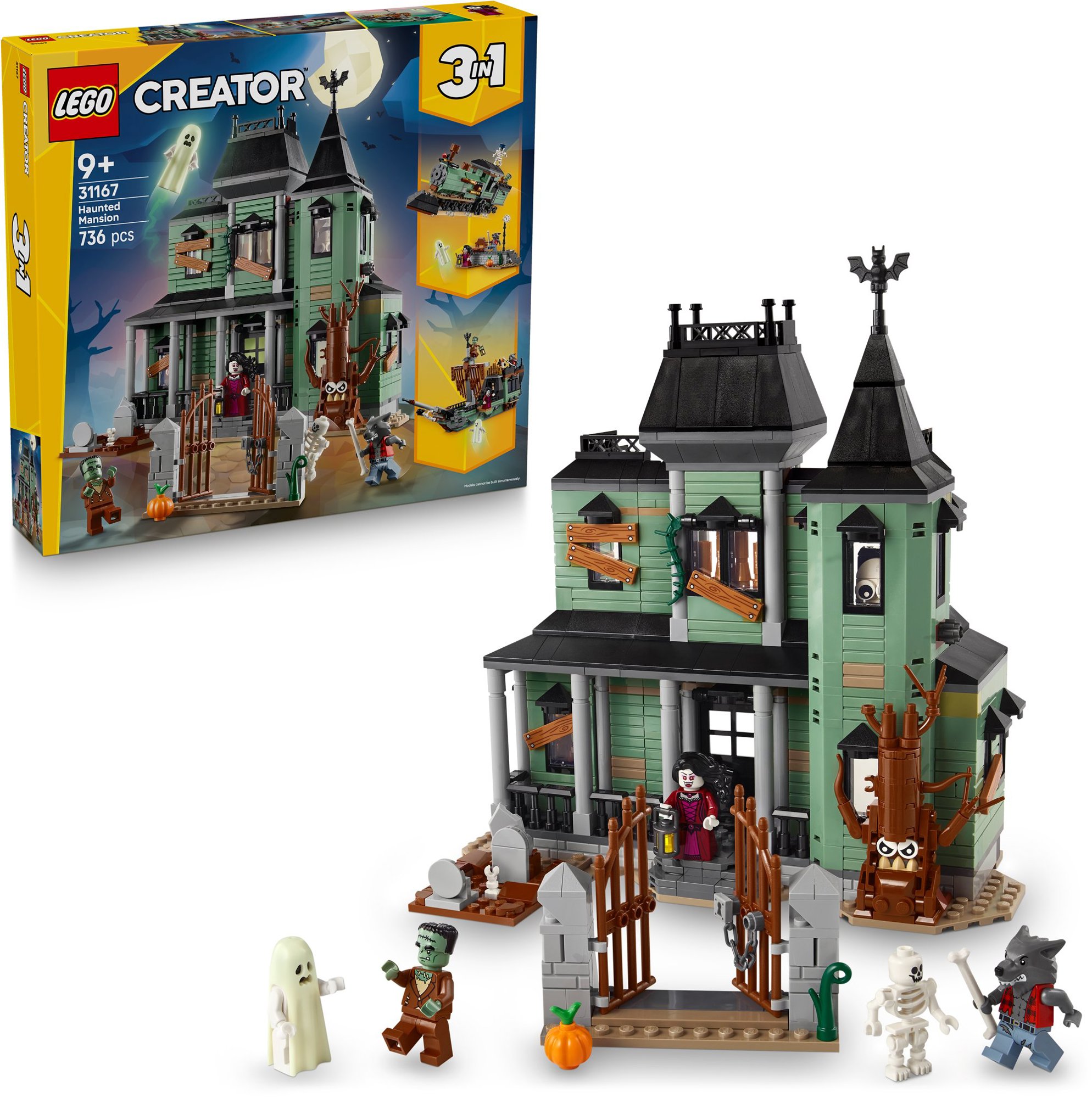 LEGO® Creator 3 v 1 31167 Strašidelný dům