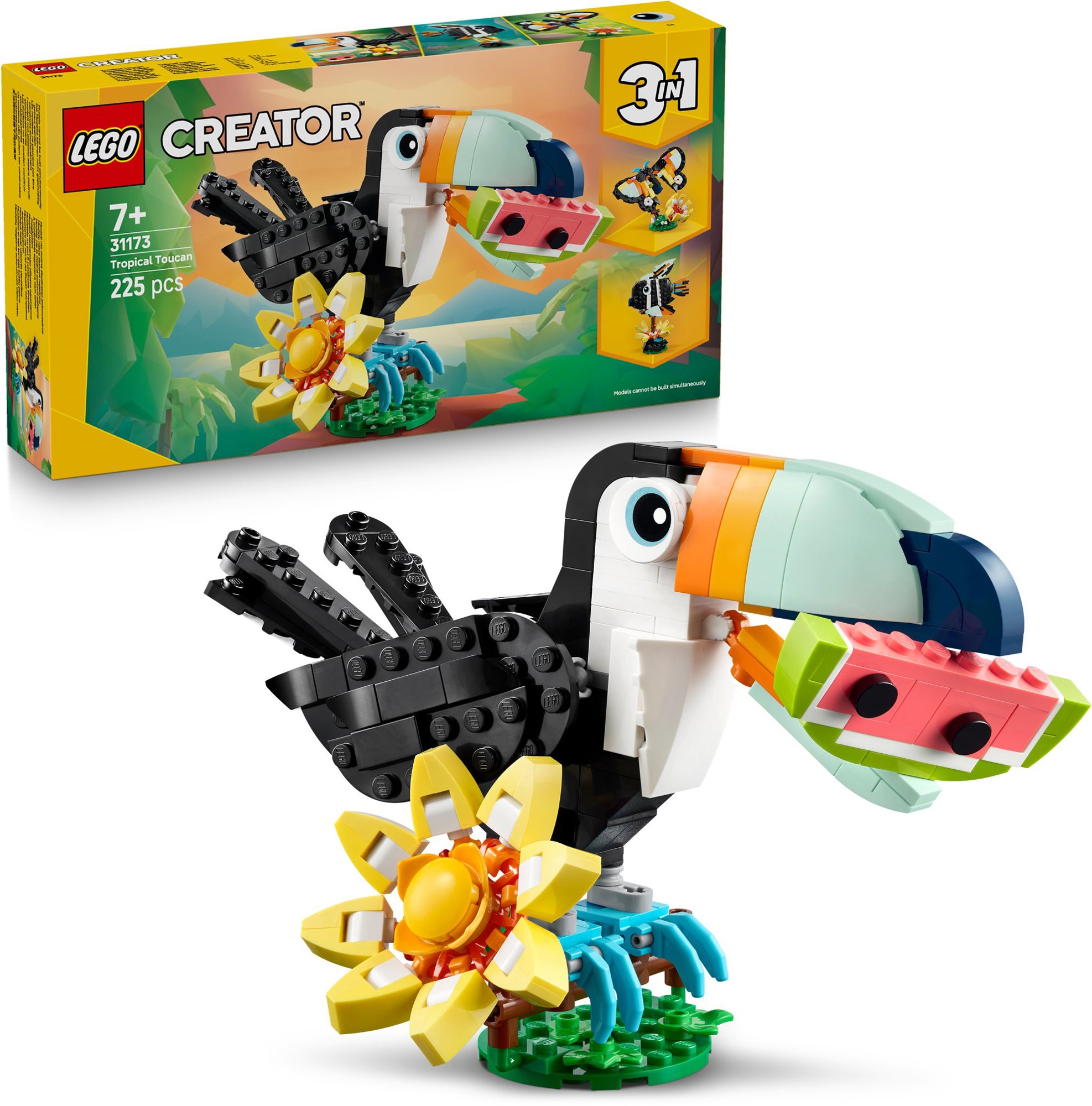 LEGO® Creator 3 v 1 31173 Divoká zvířata: Tropický tukan