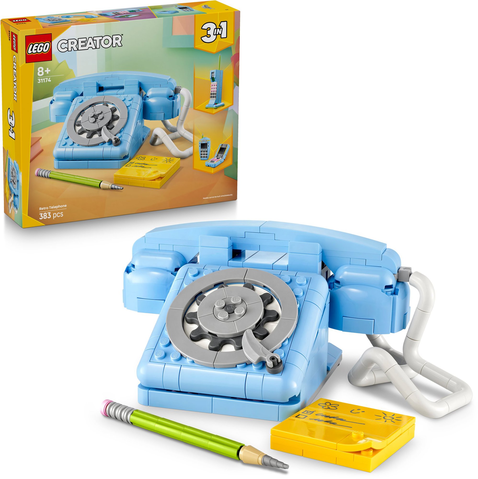 LEGO® Creator 3 v 1 31174 Retro telefon