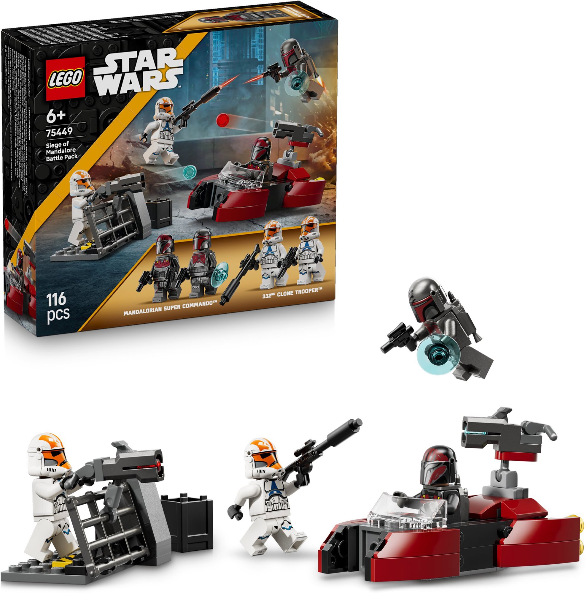 LEGO® Star Wars™ 75449 Bitevní balíček obléhání Mandalore