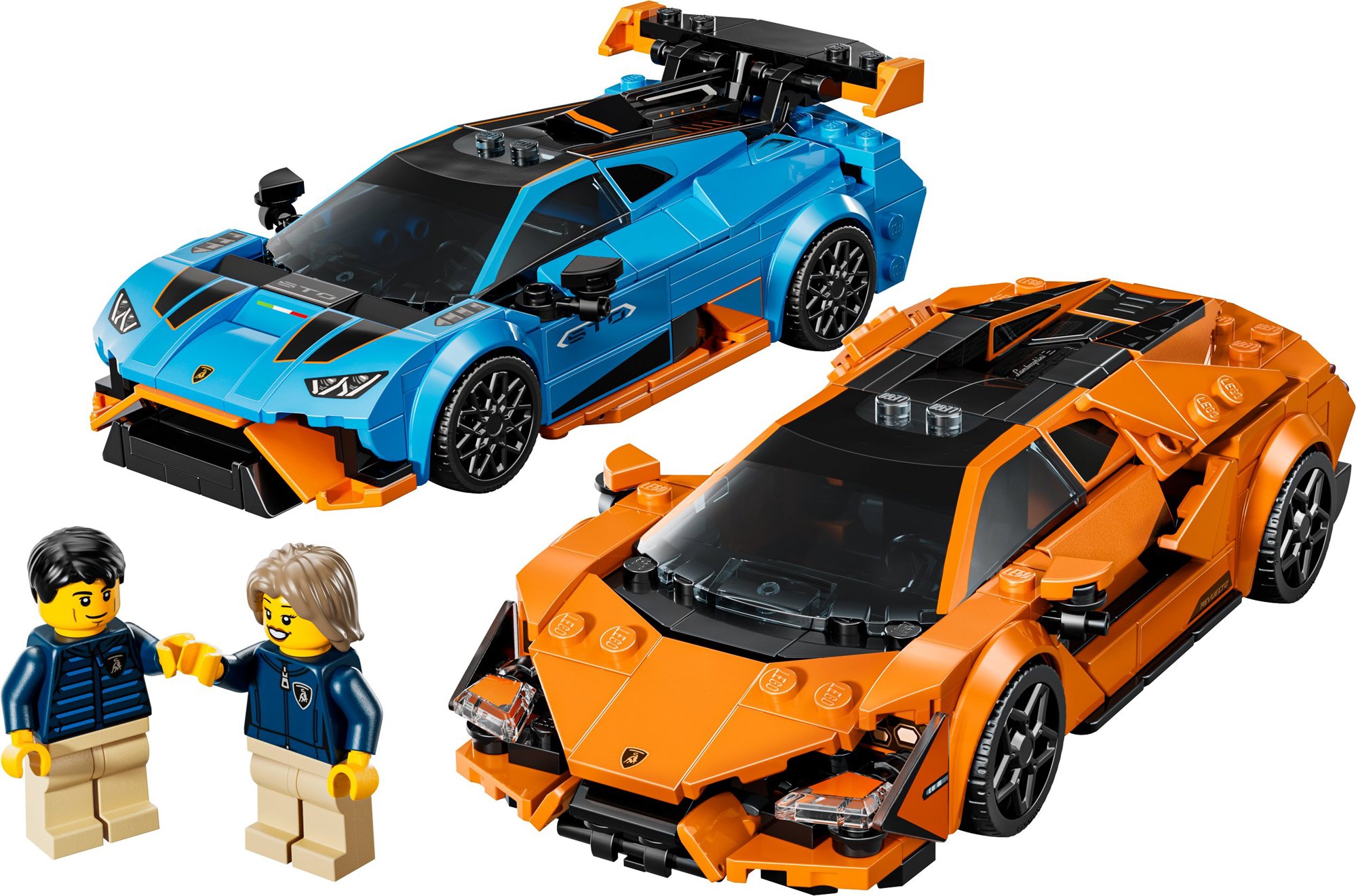 LEGO® Speed Champions 77238 Lamborghini Revuelto a Huracán STO