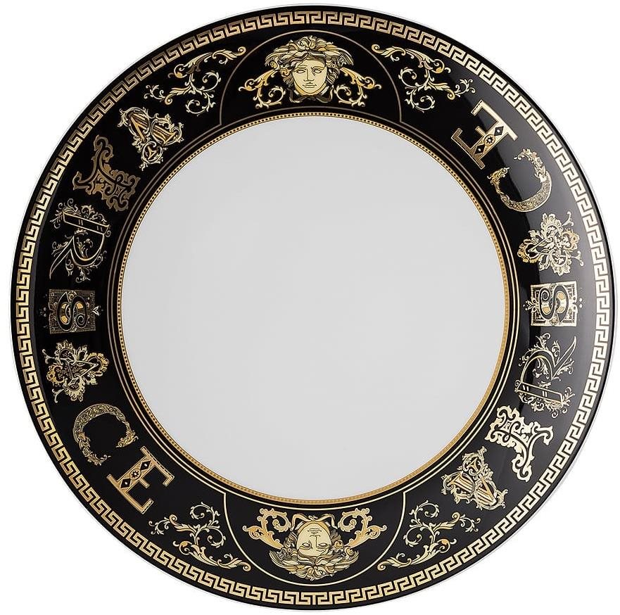 ROSENTHAL VERSACE VIRTUS GALA BLACK, 21 cm