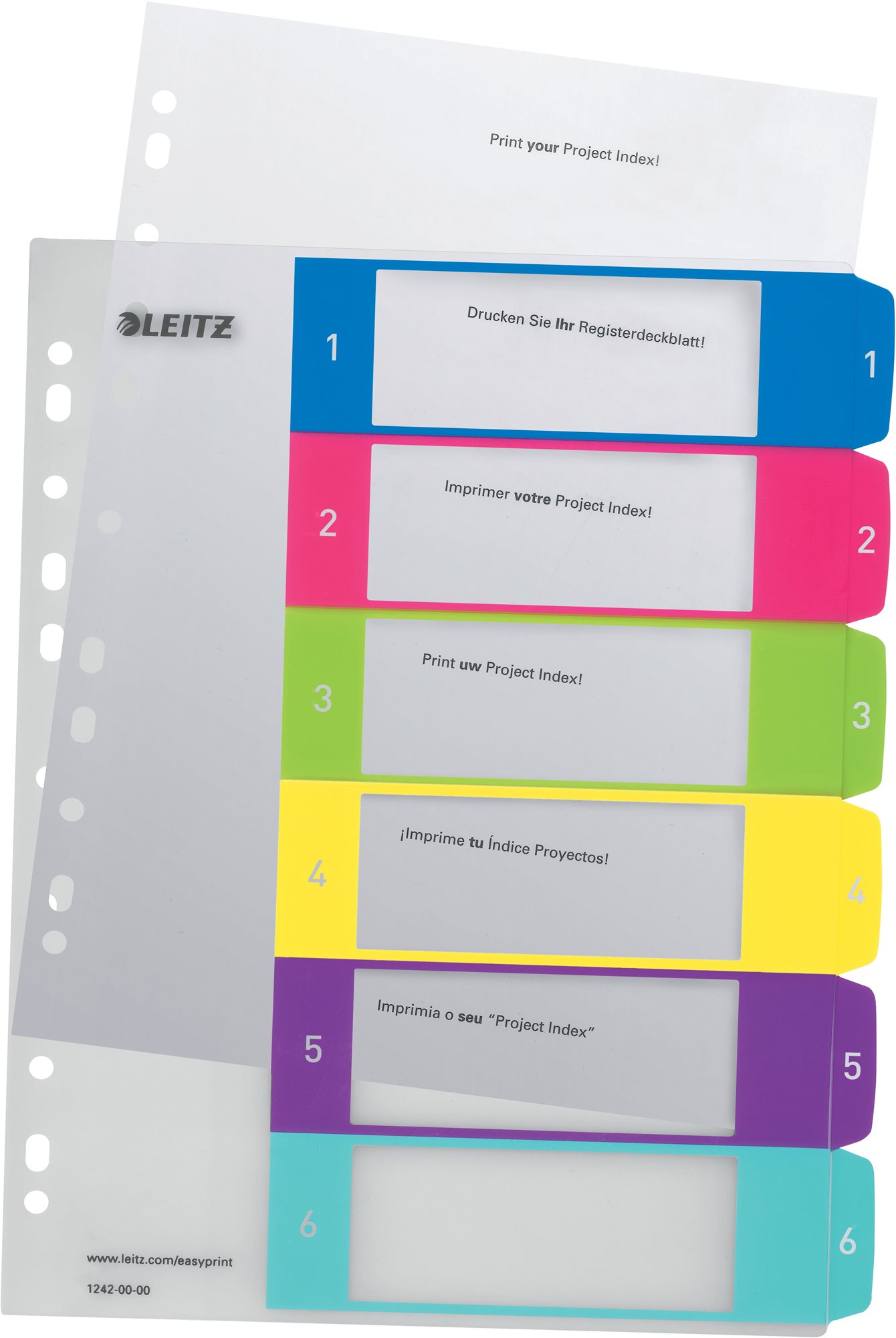 LEITZ WOW A4 Maxi 1-6