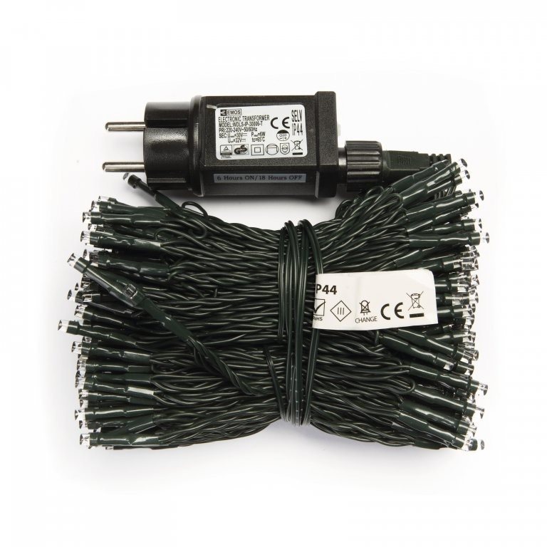 LAALU Světelný řetěz LED - teplá bílá, 24 m