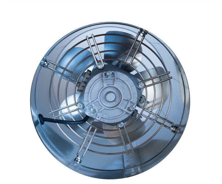 MakTrade MF200C-10 celokovový ventilátor do potrubí, 250 V, 36 W, 410 m3