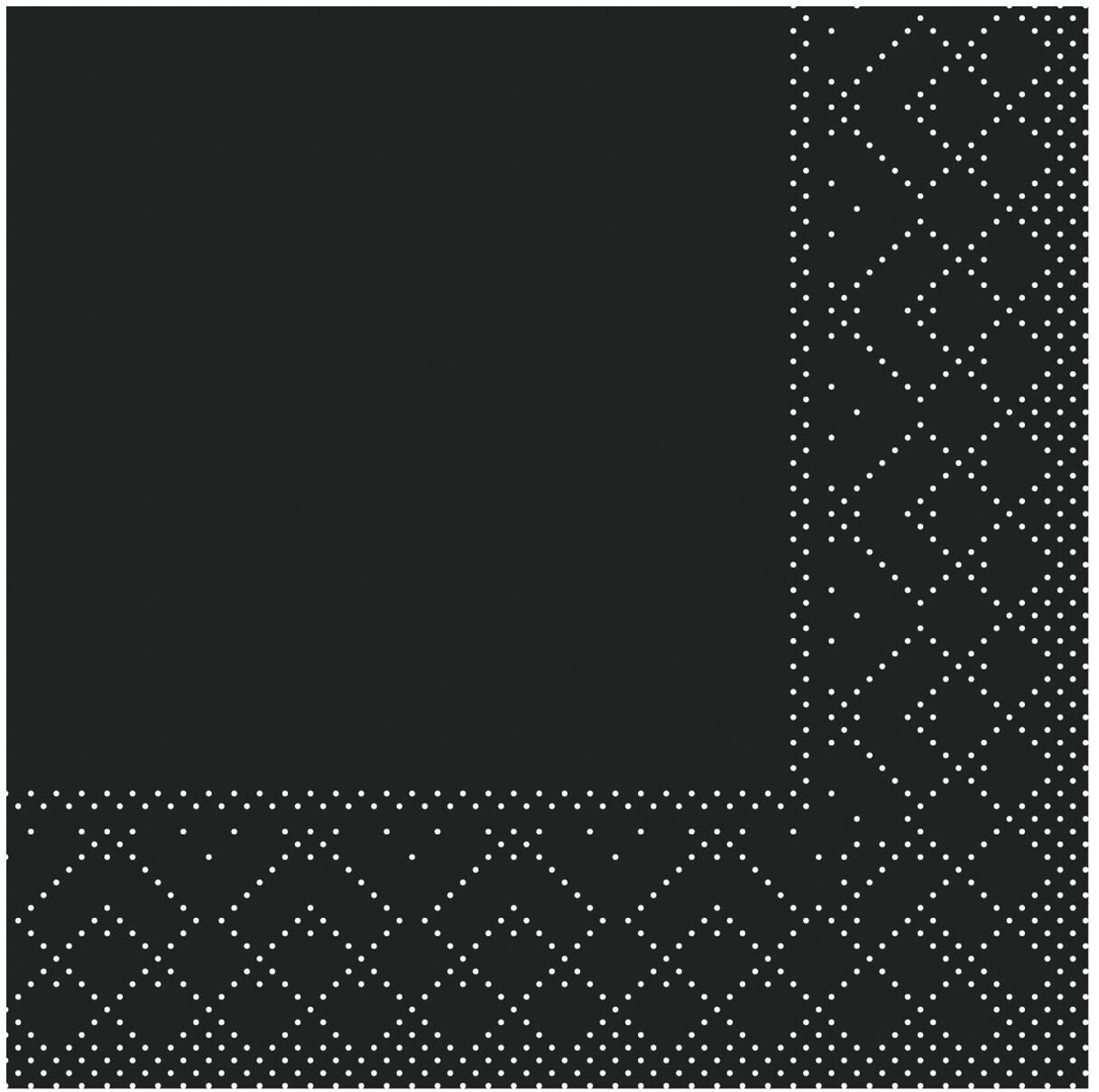 Mank Koktejlové ubrousky 3600 kusů, černé