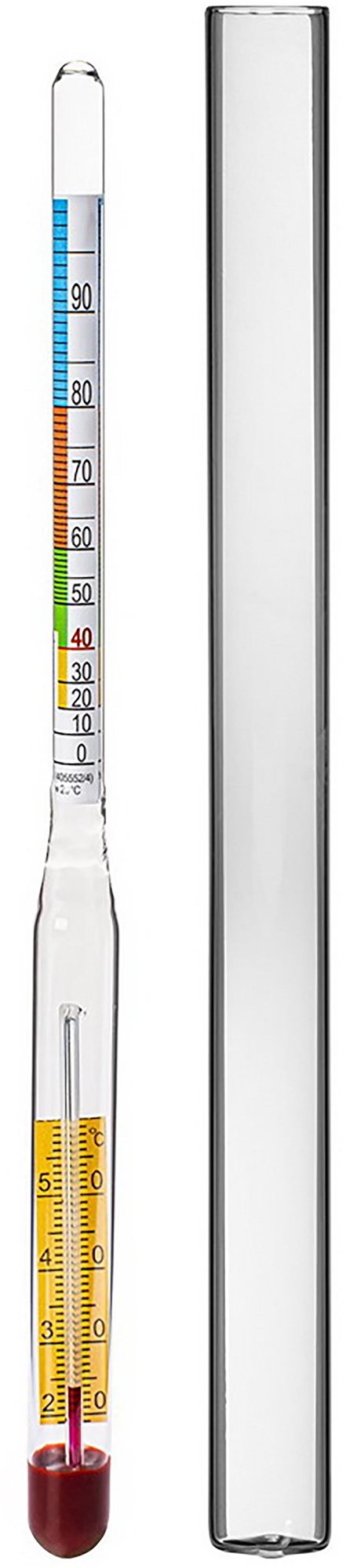 M.A.T. Group Alkoholmetr s teploměrem 0 - 95 %