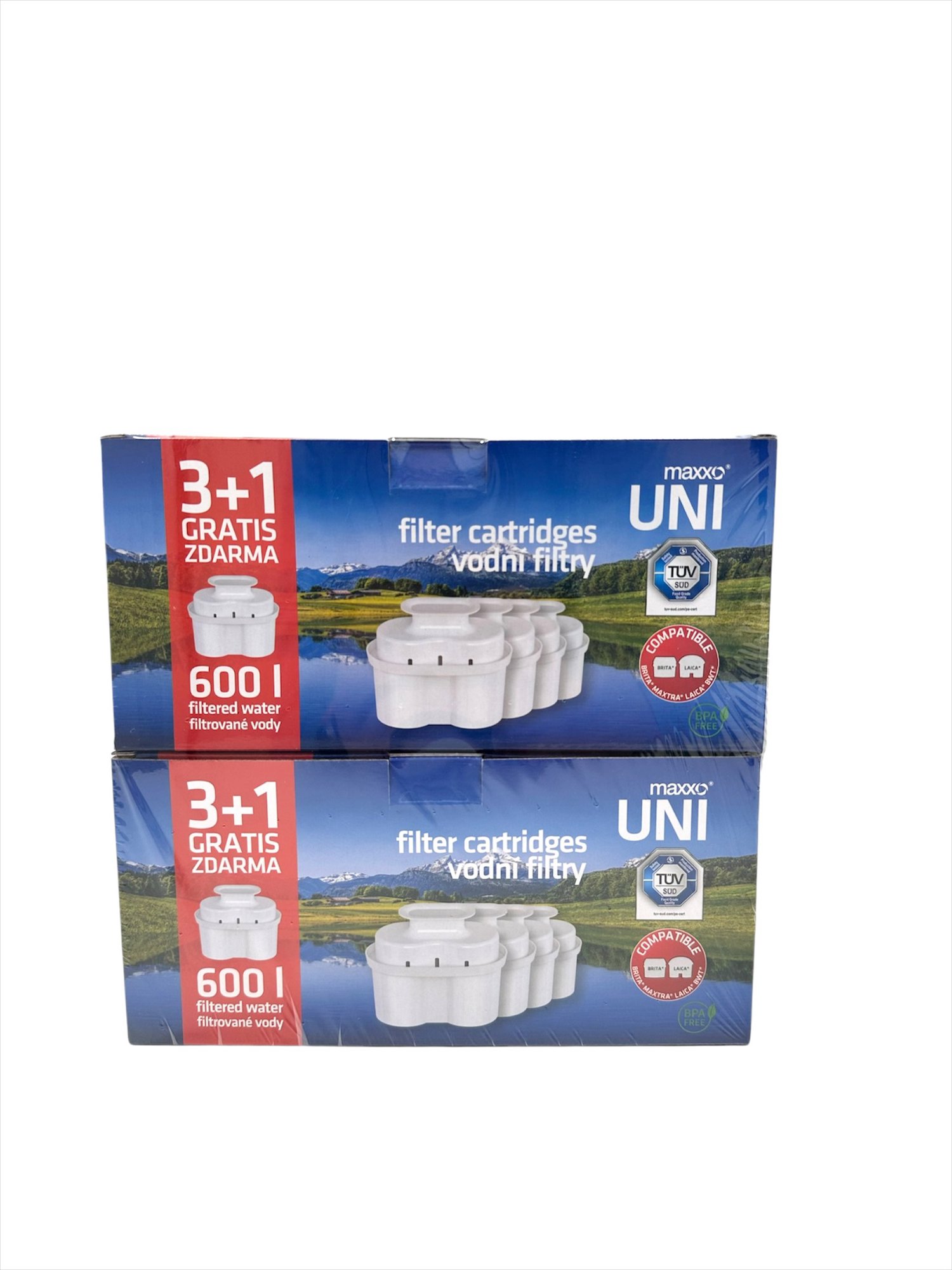 Maxxo Náhradní uni vodní filtry Maxxo 8ks
