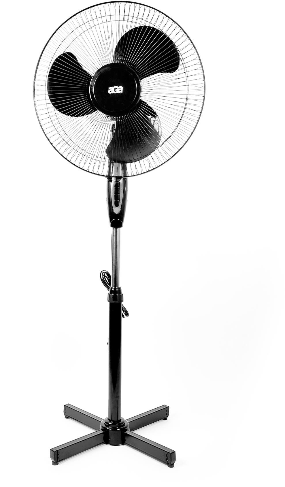 Aga Domácí ventilátor 43 cm černý