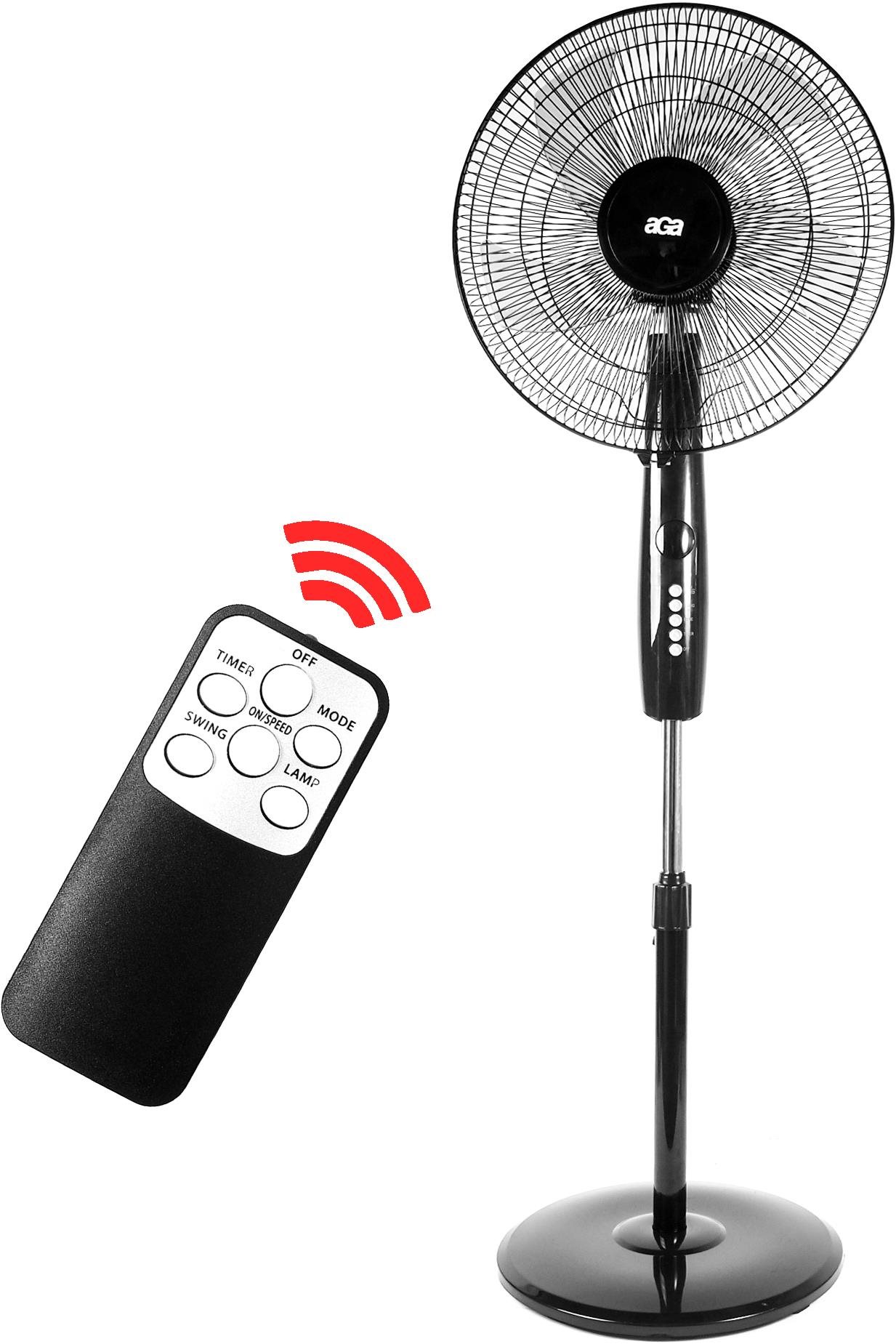Aga Stojanový ventilátor 43 cm MR8111 černý