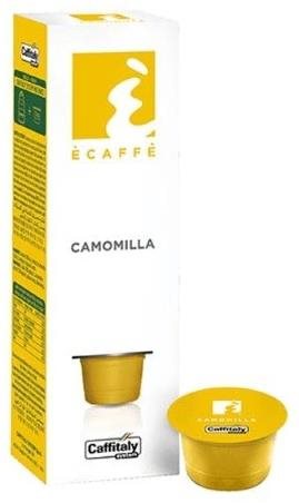 Puro Kapsle Ecaffé čaj heřmánkový Caffitaly systém, kompatibilní s Tchibo, 10 kusů