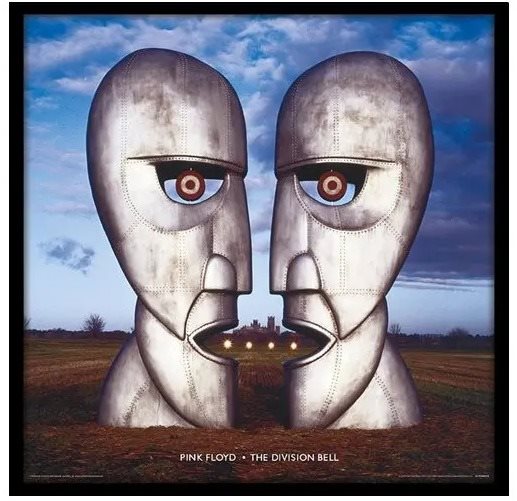 Pink Floyd: The Division Bell, plakát v rámu