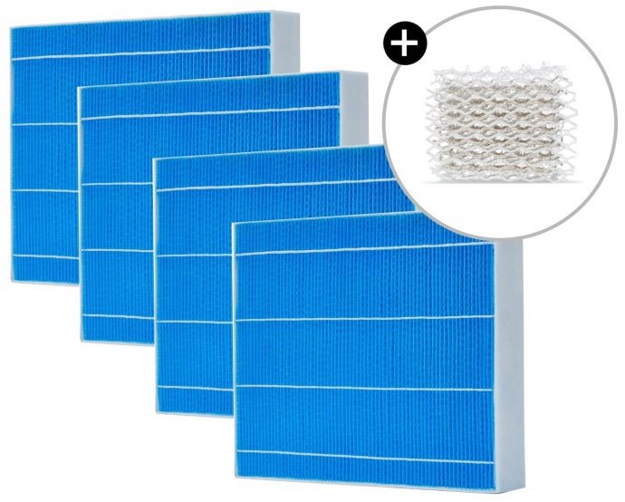 Meaco Sada 4 ks zvlhčovacích filtrů a vložka Silvertex® pro zvlhčovač vzduchu Meaco Armin® 680