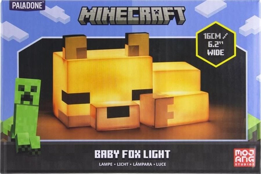 Minecraft: Fox - 3D lampa