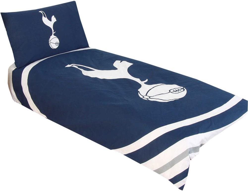 FotbalFans Povlečení Tottenham Hotspur FC, 135 × 200 cm, modro-bílé