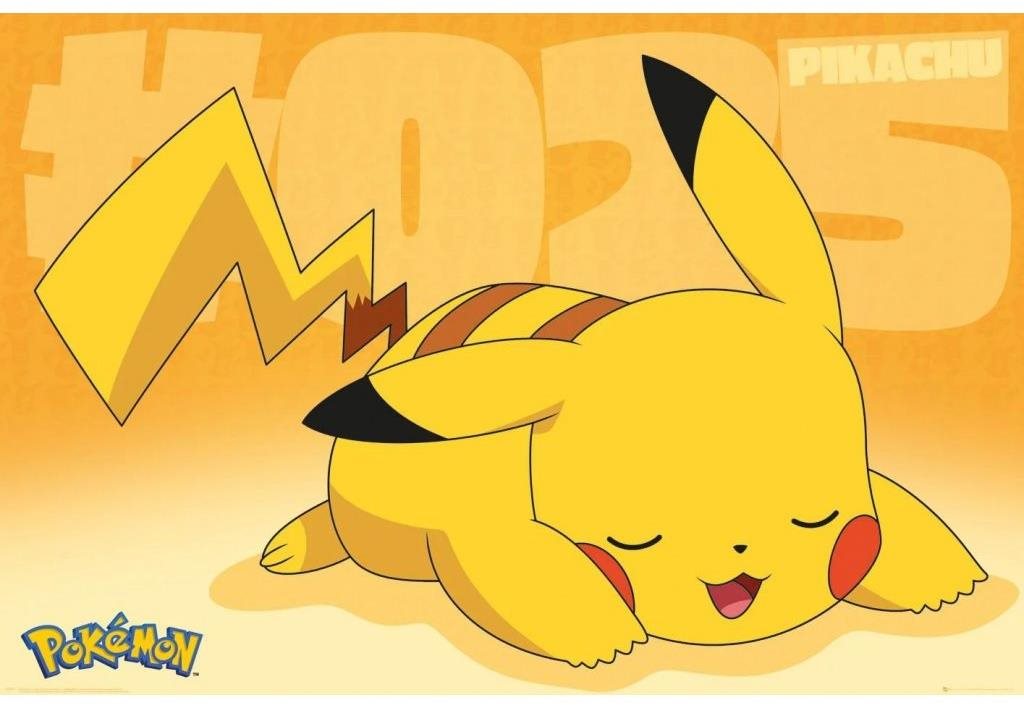 Pokémon Pikachu Asleep