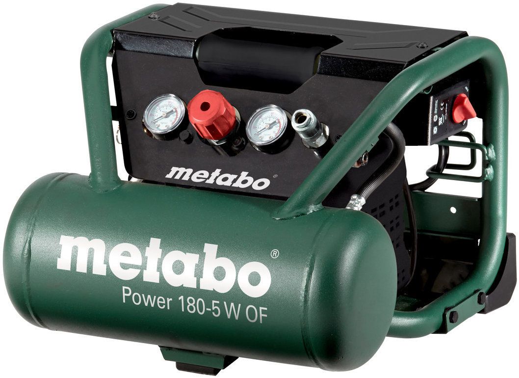 METABO Kompresor se vzdušníkem 5l, bezolejový Power 180-5 W OF