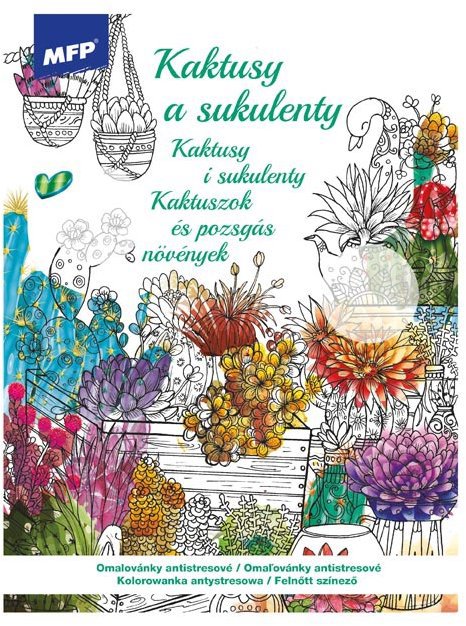 MFP PAPER Kaktusy a sukulenty 210 × 290 mm/32s