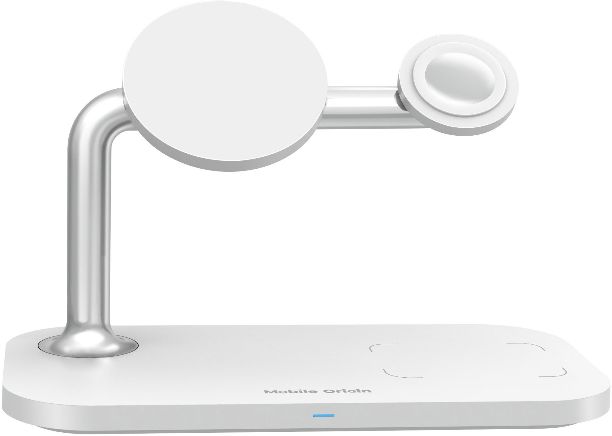 Mobile Origin 3 in 1 Wireless charger White