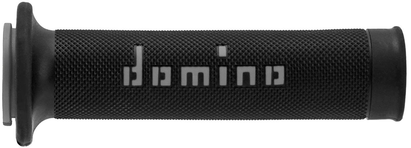 Domino gripy A010 road délka 120 + 125 mm, černo-šedé