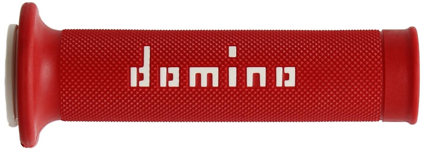 Domino gripy A010 road délka 120 + 125 mm, červeno-černé M018-371