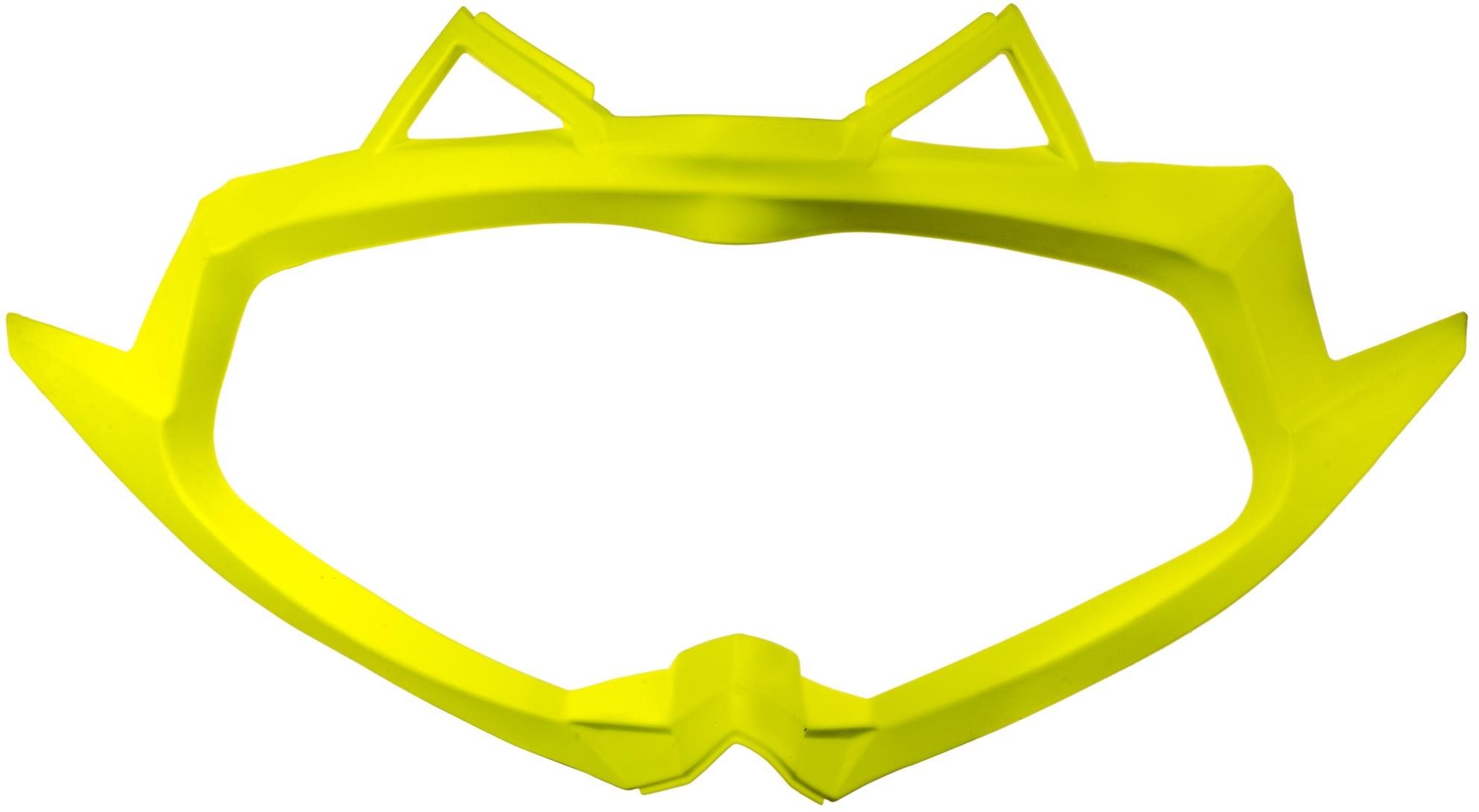 CASSIDA těsnění průzoru pro přilby Cross Pro 2, žlutá fluo