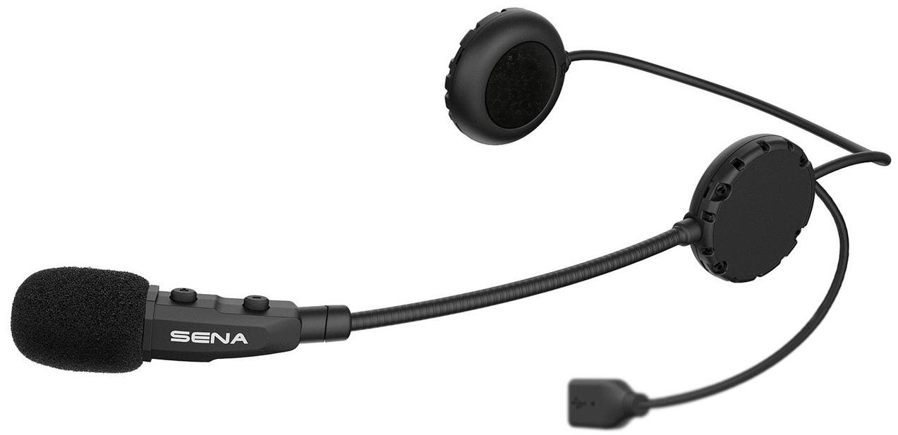 SENA Bluetooth handsfree headset 3S PLUS pro skútry pro otevírací přilby (dosah 0,4 km)