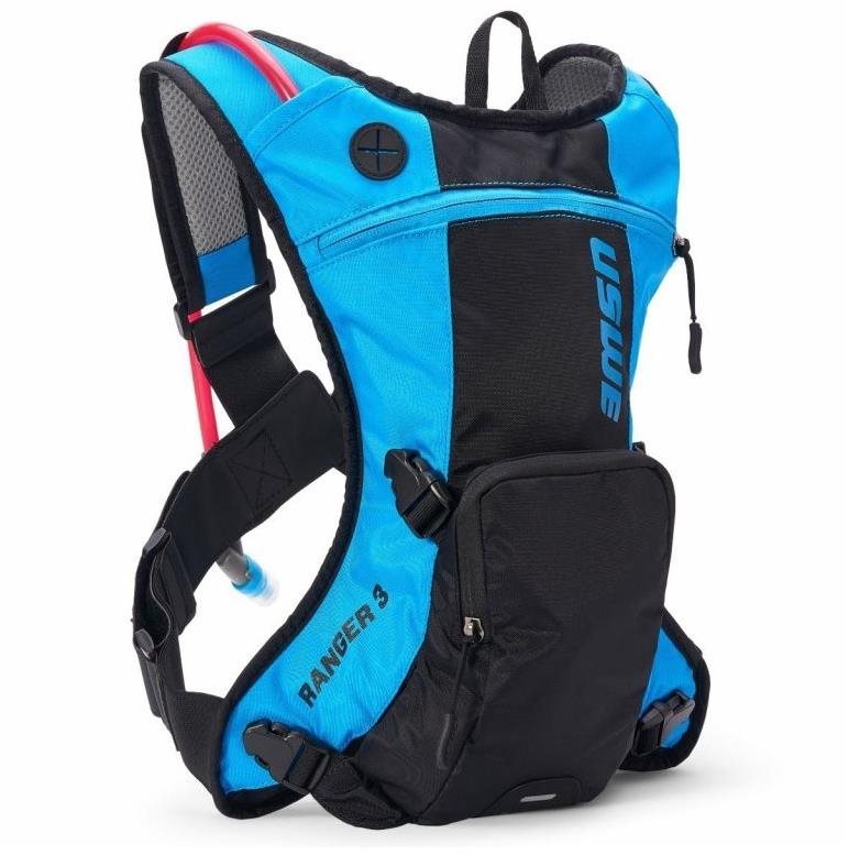 USWE Enduro Ranger 3, modrý/černý, objem 3 l, hydrobag 2 l